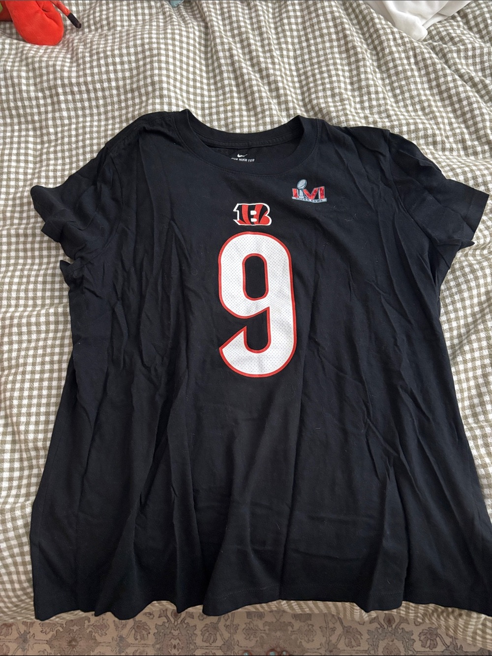 Nike Cincinnati Bengals #9 joe burrow Super Bowl edition